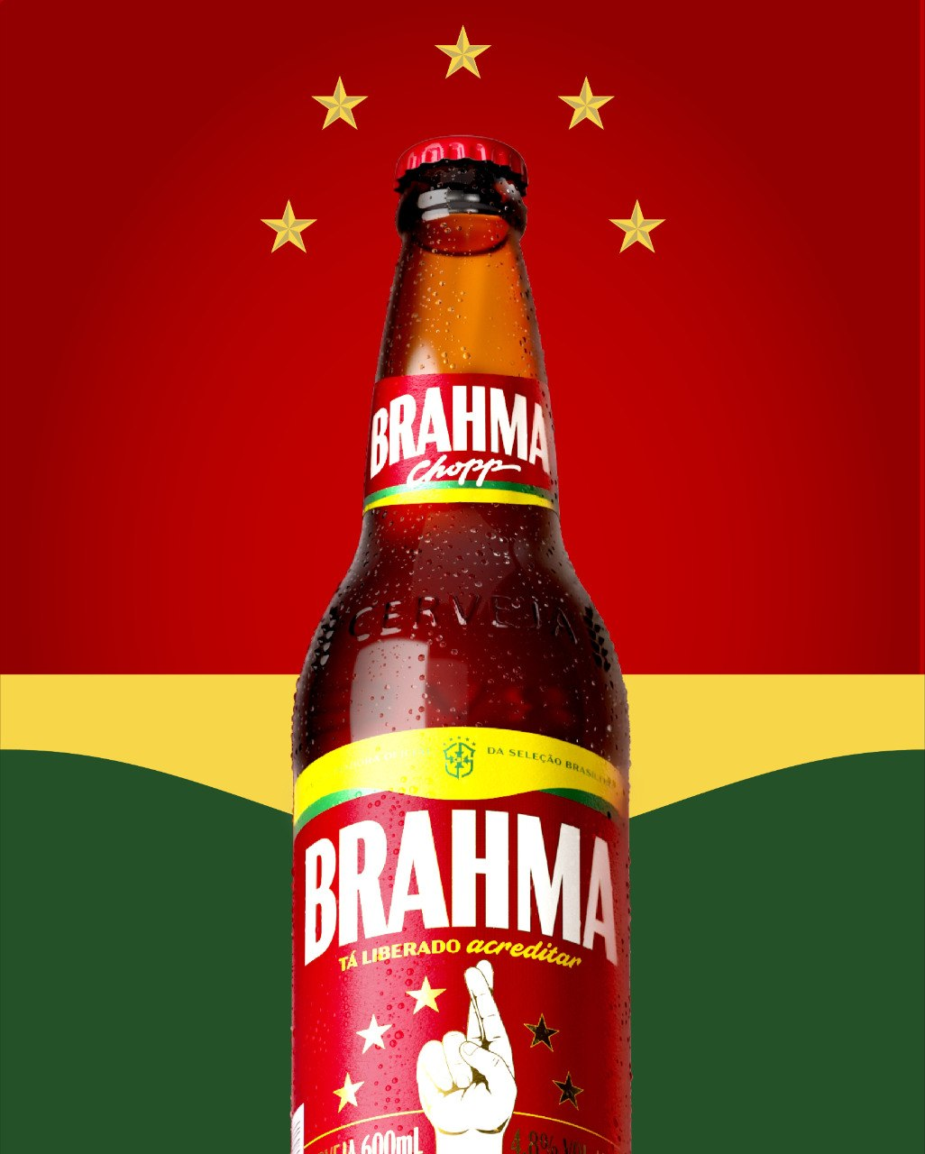 Brahma Chopp Garrafa 600ml